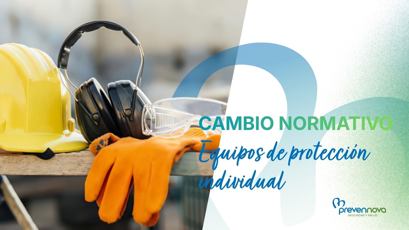 Cambios en la normativa de EPI